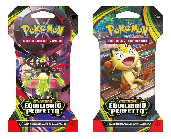 Pokemon ITA MEGAEVO Equilibrio Perfetto 1 Busta Blister Pk10378-i